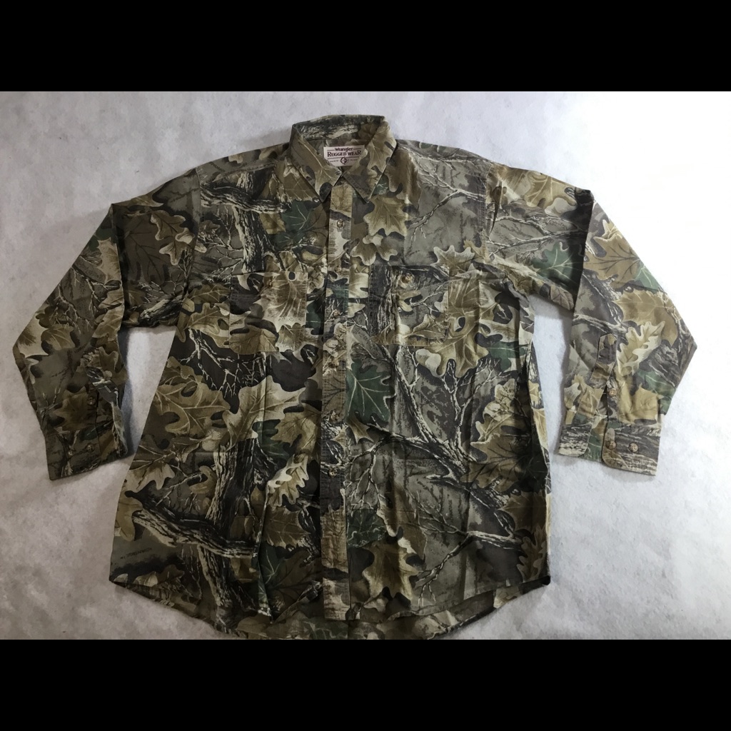 Wrangler Men’s Camouflage Hunting Jacket Sz Xl